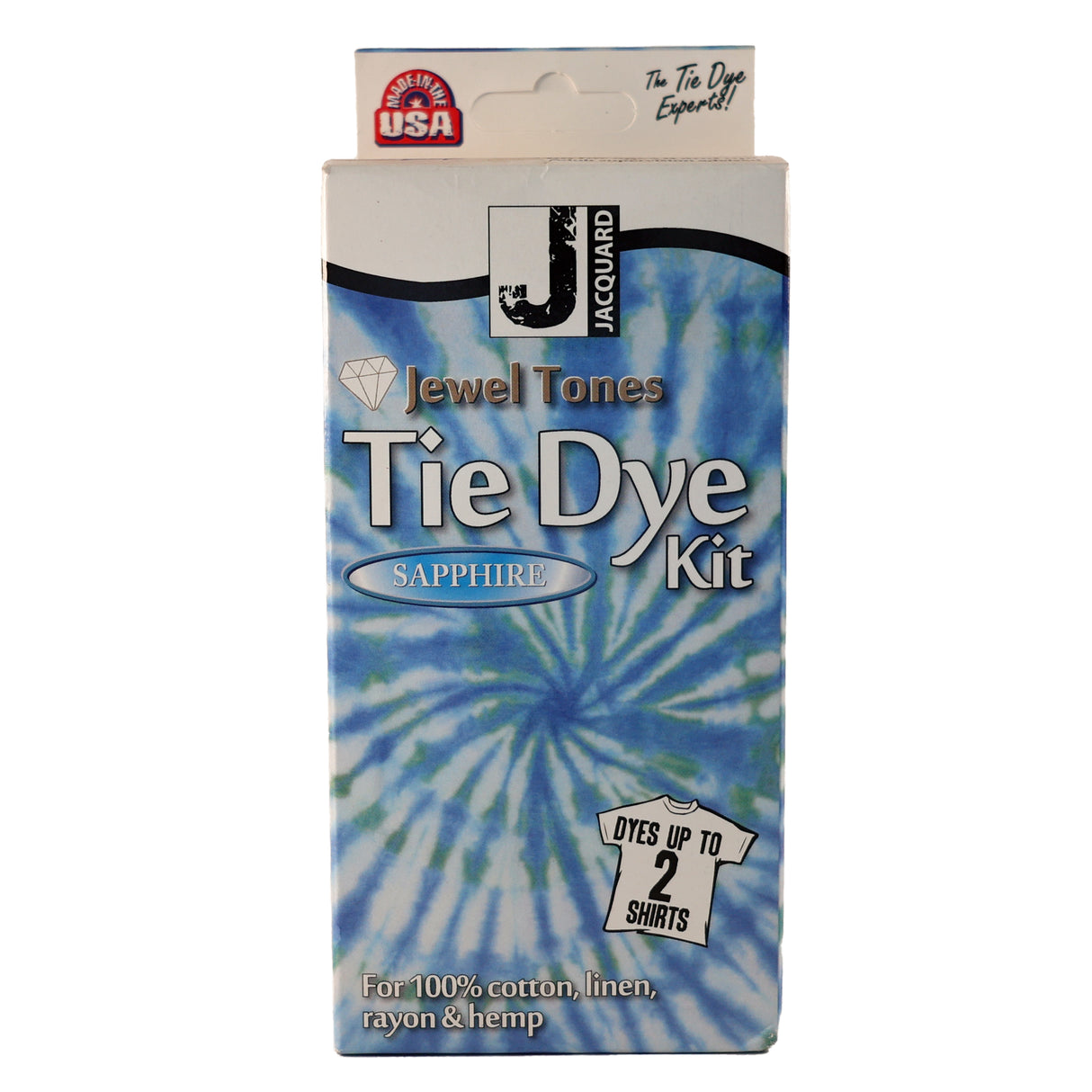 Packaging of Jacquard Jewel Tones Tie Dye Kit Sapphire