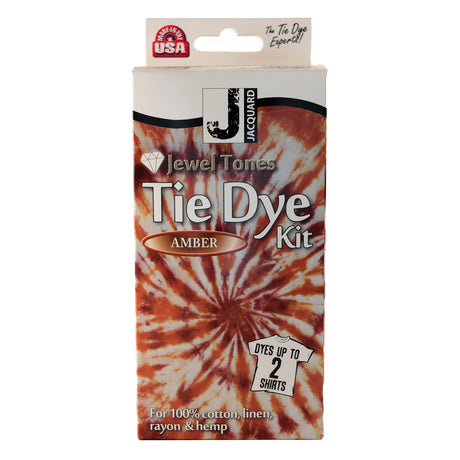 Packaging of Jacquard Jewel Tones Tie Dye Kit Amber