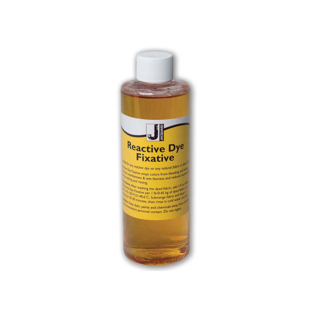 Bottle of Jacquard Reactive Dye Fixative on a white background