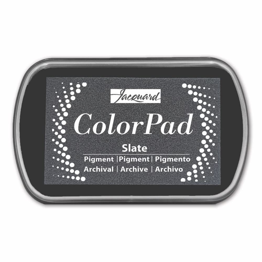 A Slate Grey Jacquard pigment color ink pad