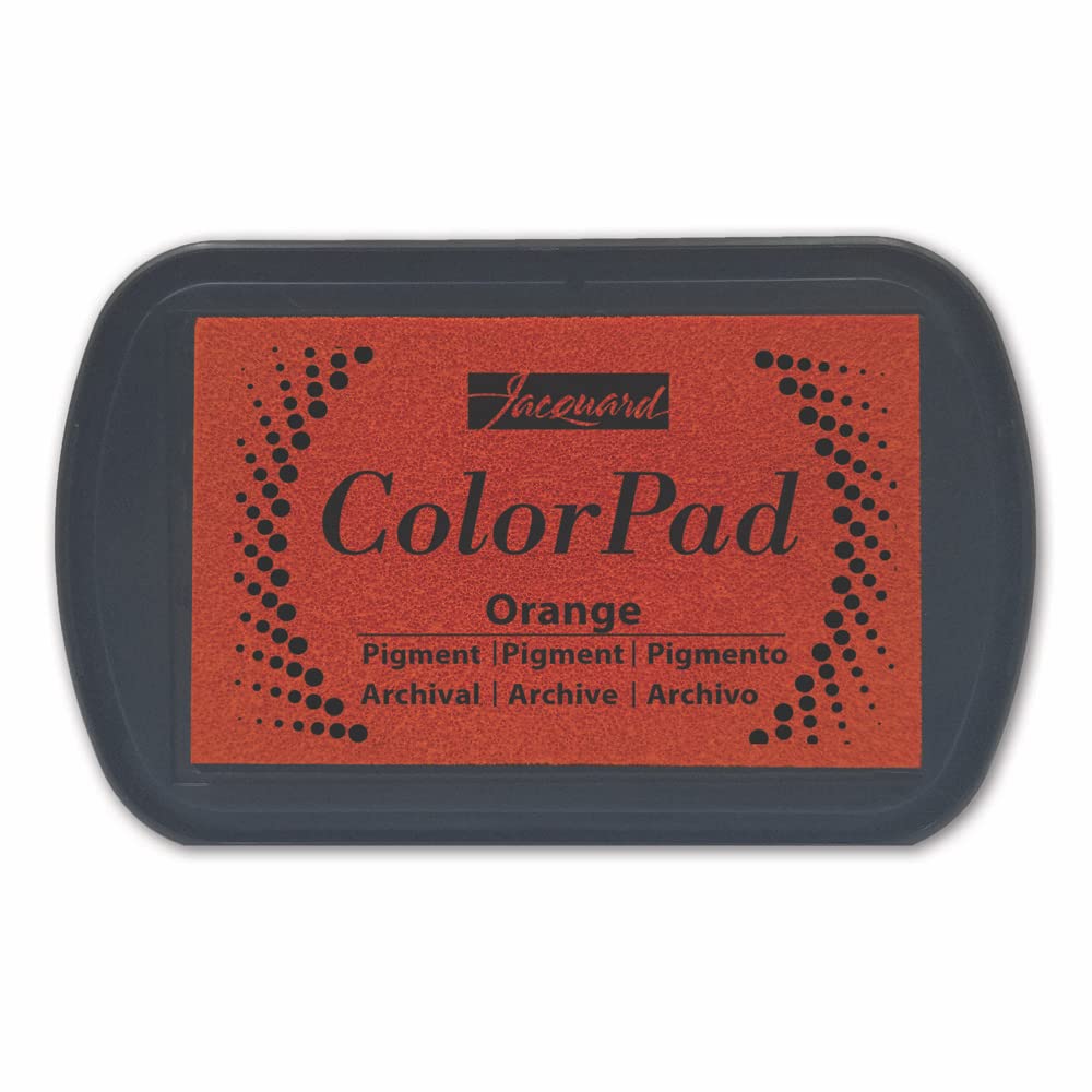 A Orange Jacquard pigment color ink pad