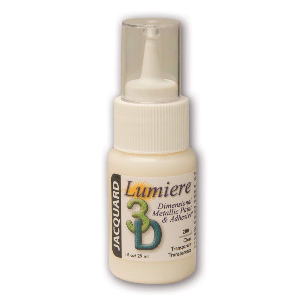 Jacquard Lumiere Dimensional Metallic Paint Clear