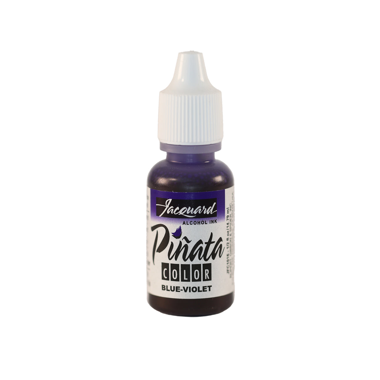 Small Bottle of Jacquard Pinata Colour Alcohol Ink Blue-Violet.