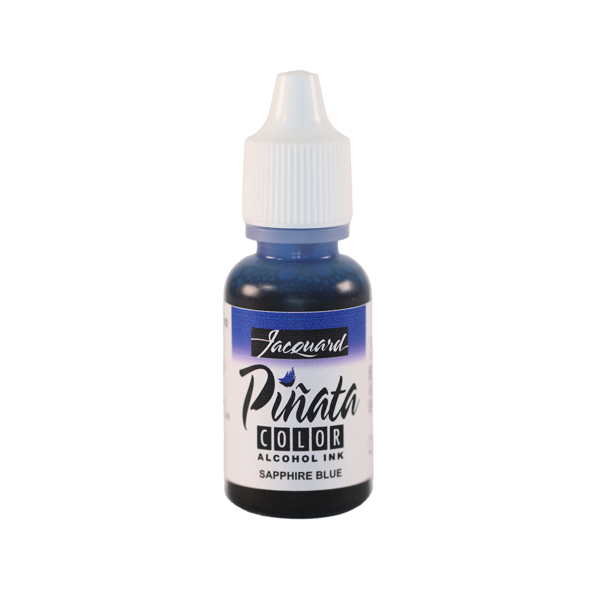 Small Bottle of Jacquard Pinata Colour Alcohol Ink Sapphire Blue.