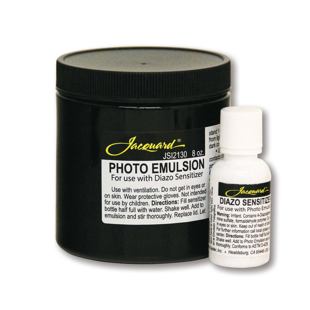 Photo Emulsion & Diazo Sensitizer 237ml (8oz) – Screen Printing Stencil System (JSI2130)