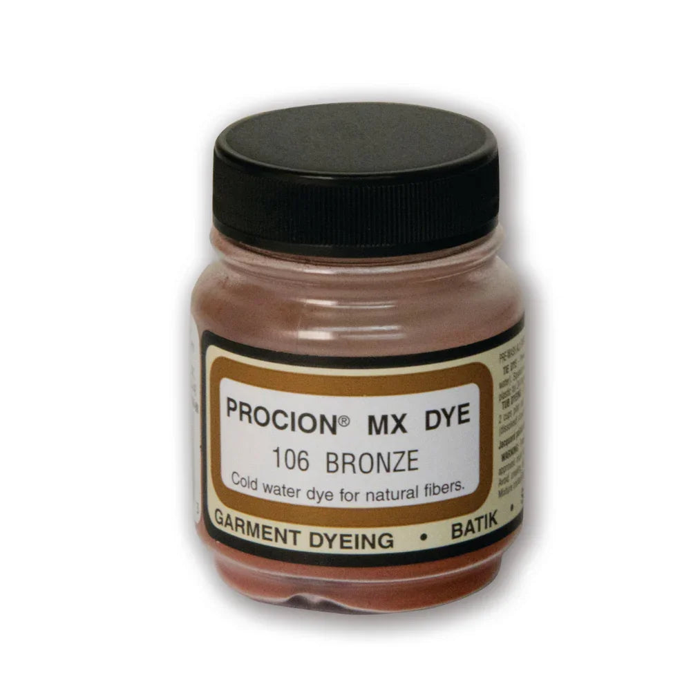 Jacquard Procion MX fabric dye jar in 106 Bronze