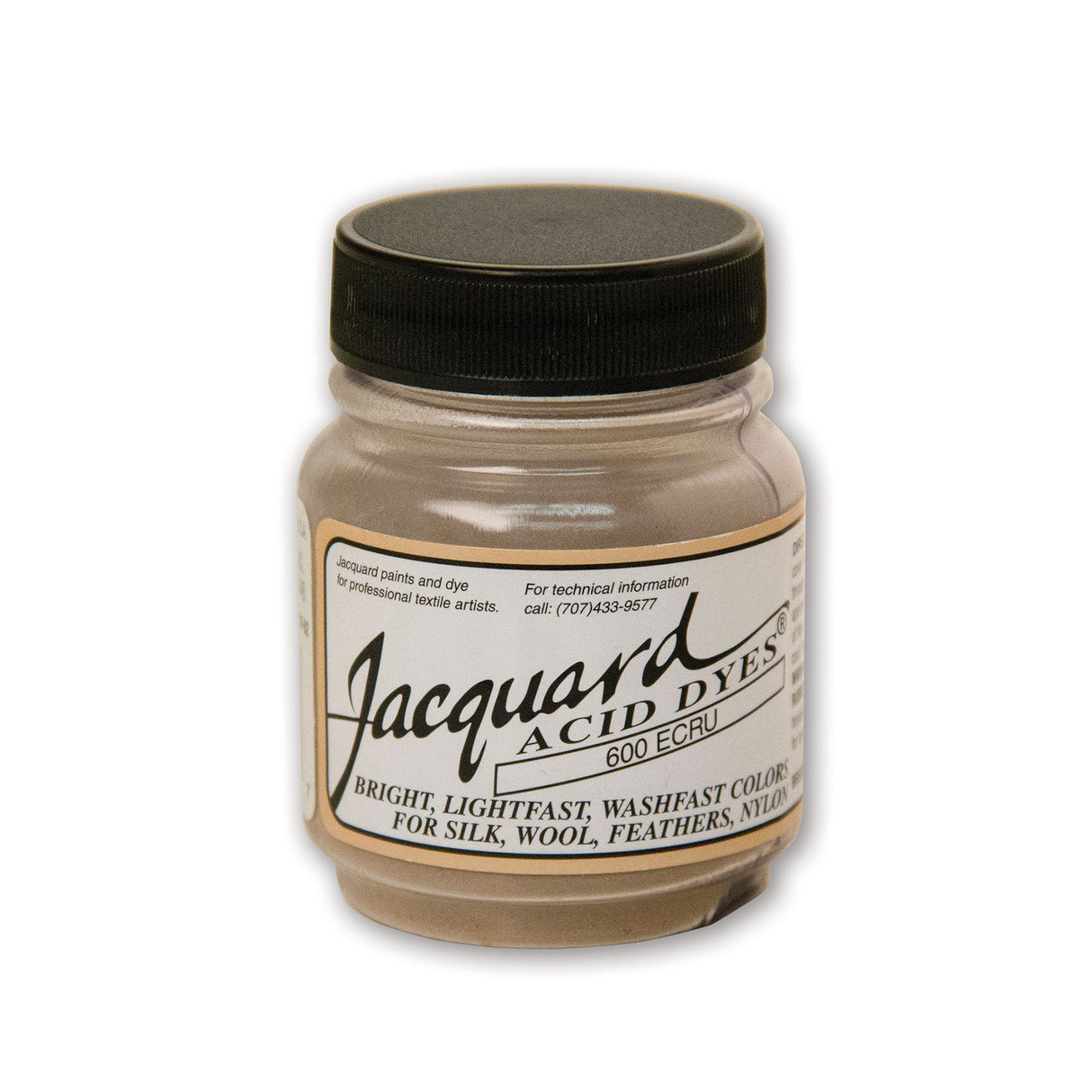 Jar of Jacquard Acid dye for dying yarn