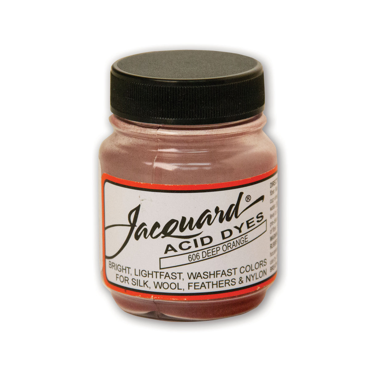 Jar of Jacquard Acid dye for dying yarn