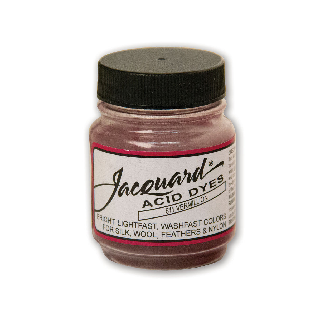 Jar of Jacquard Acid dye for dying yarn