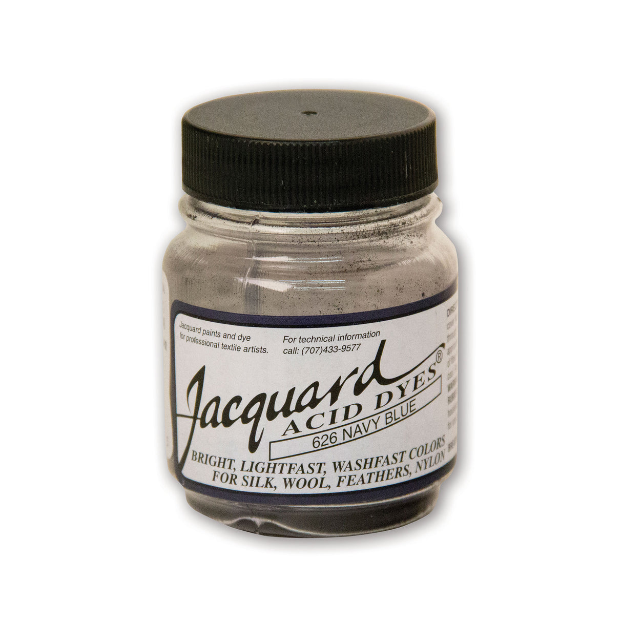 Jar of Jacquard Acid dye for dying yarn