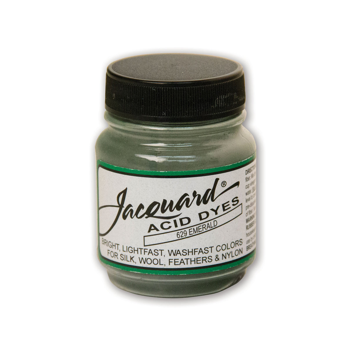 Jar of Jacquard Acid dye for dying yarn