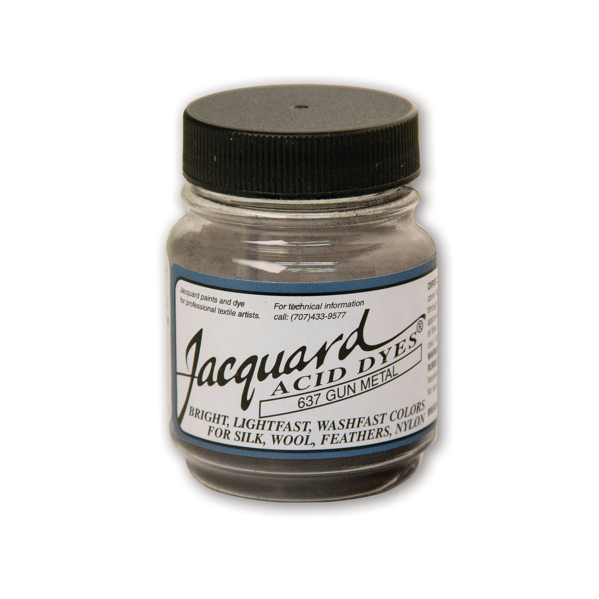 Jar of Jacquard Acid dye for dying yarn