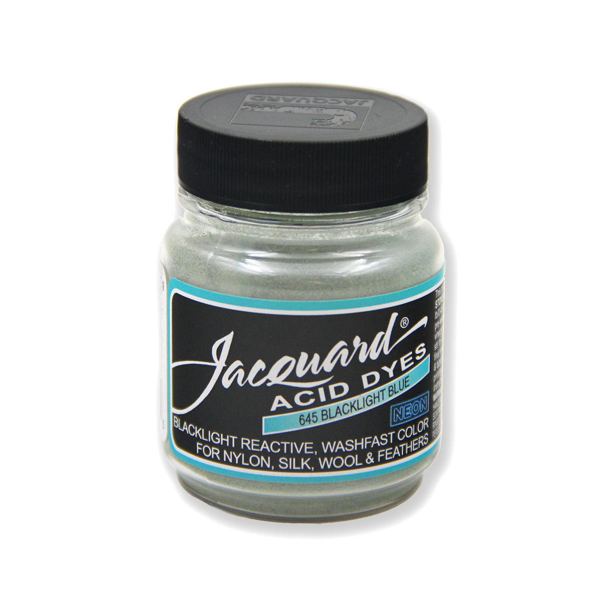 Jar of Jacquard Acid dye for dying yarn