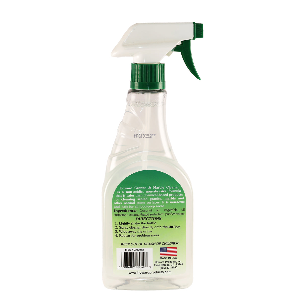 Granite and Marble Cleaner Fragrance Free 473ml