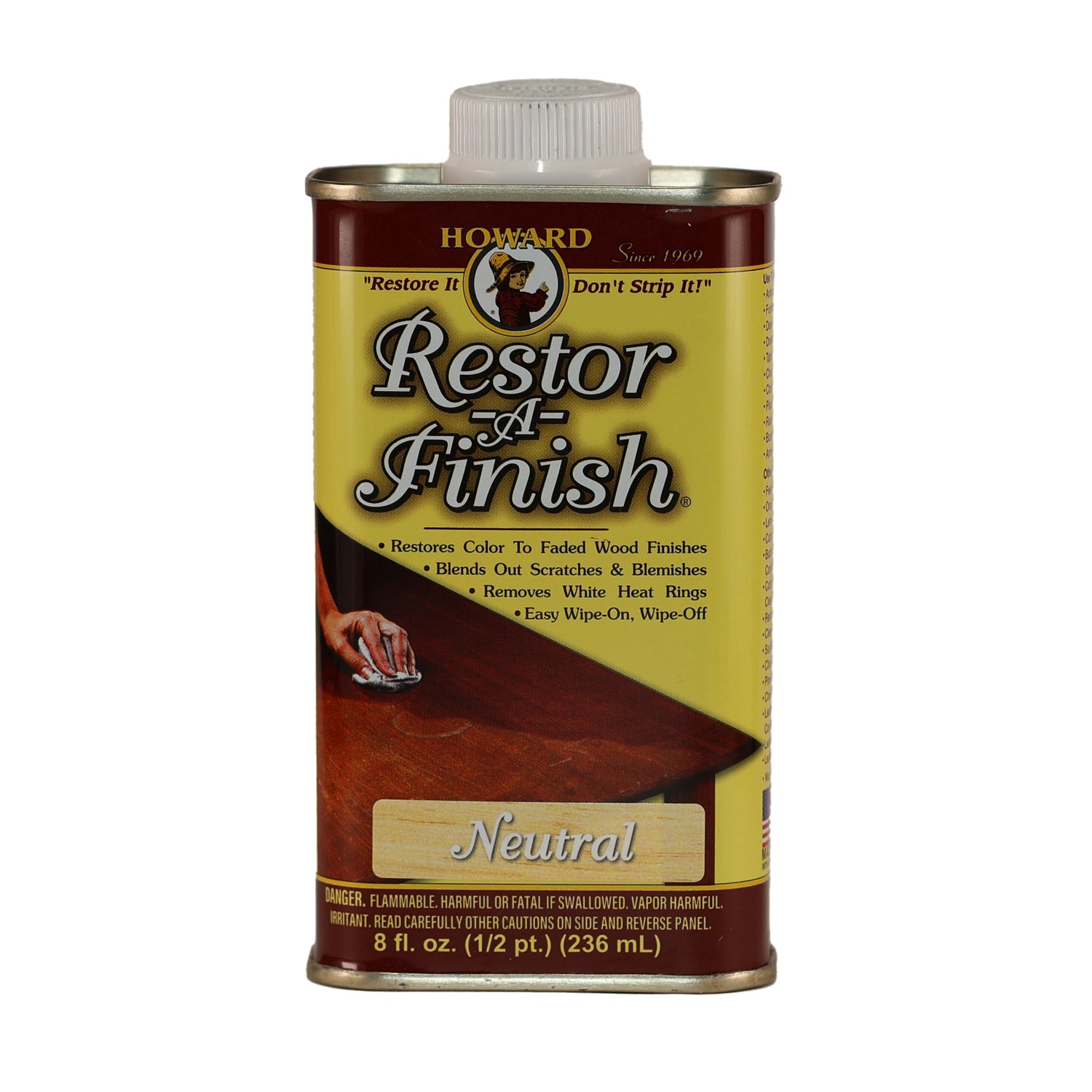 Can of Howard Products Restor-a-Finish in Neutral
