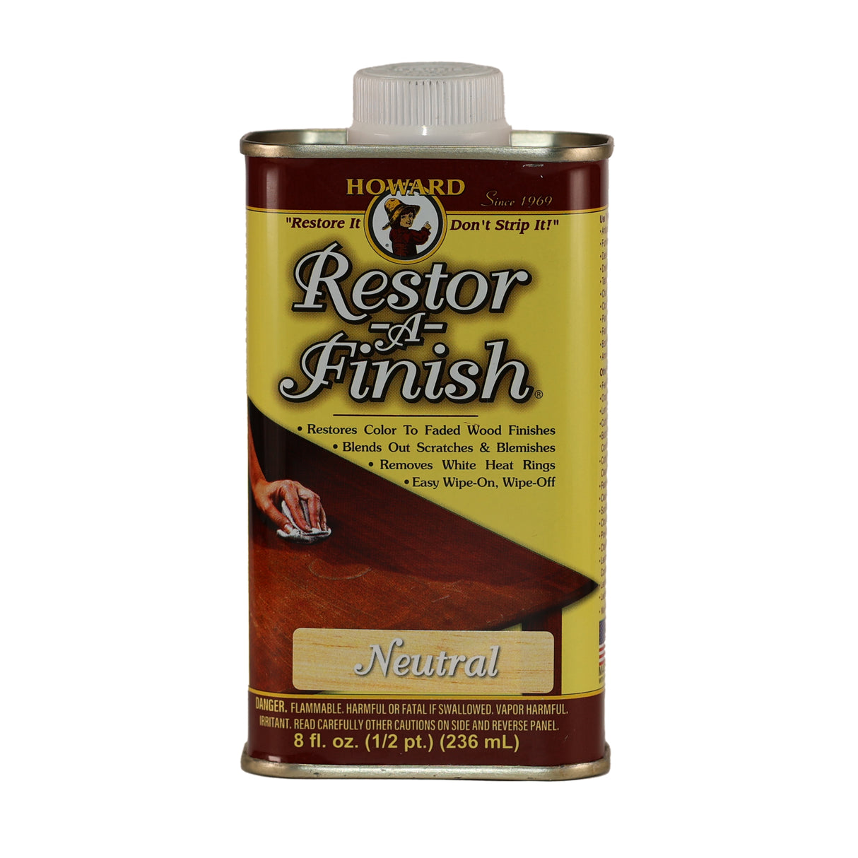 Can of Howard Products Restor-a-Finish in Neutral