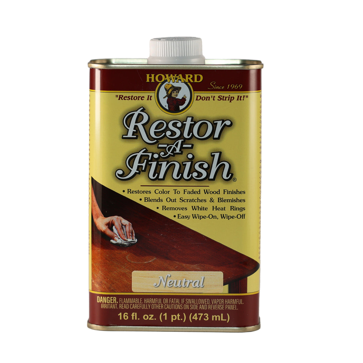 Can of Howard Products Restor-a-Finish in Neutral