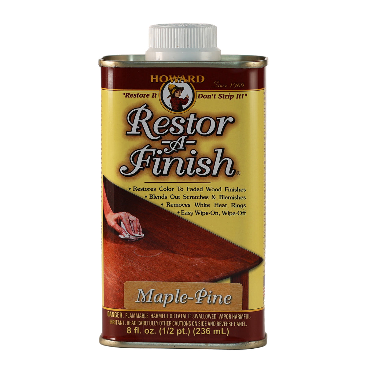 Can of Howard Products Restor-a-Finish in Maple-Pine