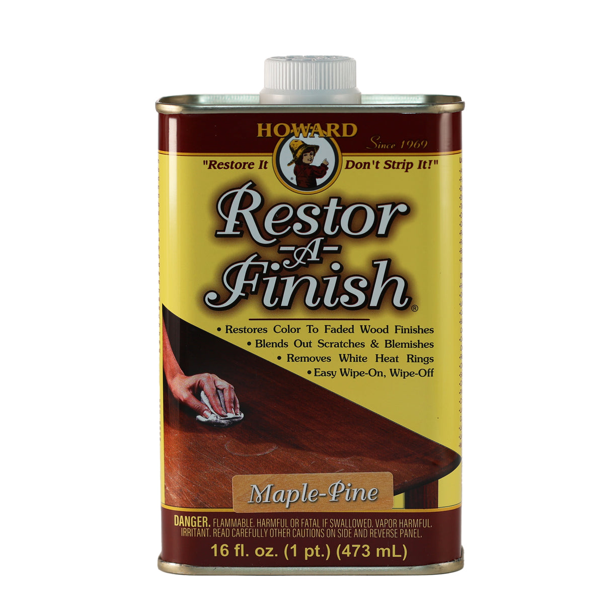 Can of Howard Products Restor-a-Finish in Maple-Pine