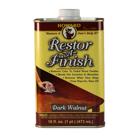 Can of Howard Products Restor-a-Finish in Dark Walnut