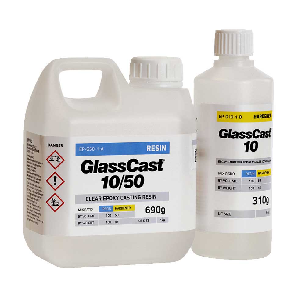 GlassCast 10 Epoxy Resin 1KG