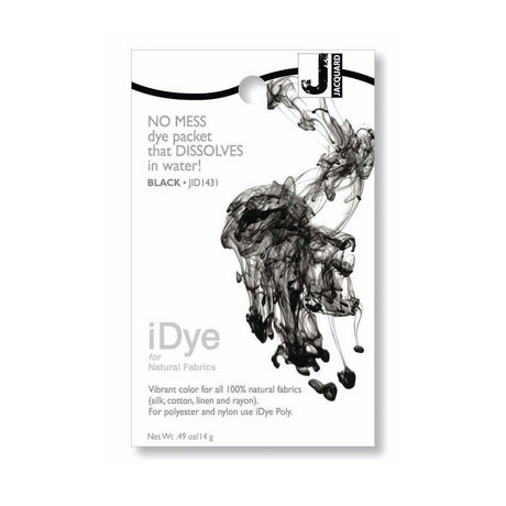 How to dye denim jeans black using iDye