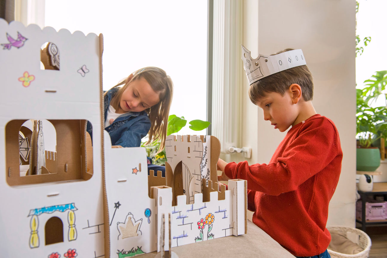 Cardboard 3D Model Making Fun