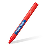Red Staedtler marker on a white background