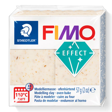 A package of Staedtler FIMO Effect botanical sunflower oven-bake modelling clay, 57g (2 oz).