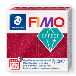 A package of Staedtler FIMO Effect Galaxy Red oven-bake modelling clay, 57g (2 oz).