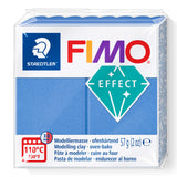 A package of Staedtler FIMO Effect Metallic Blue oven-bake modelling clay, 57g (2 oz).