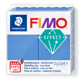A package of Staedtler FIMO Effect Metallic Blue oven-bake modelling clay, 57g (2 oz).