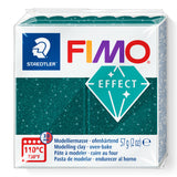 A package of Staedtler FIMO Effect Galaxy Green oven-bake modelling clay, 57g (2 oz).