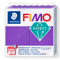 A package of Staedtler FIMO Effect Metallic Lilac oven-bake modelling clay, 57g (2 oz).
