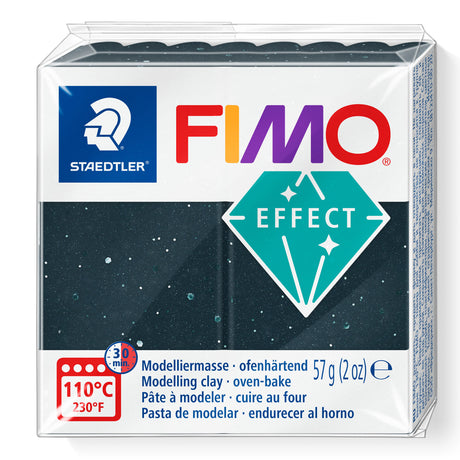 A package of Staedtler FIMO Effect Stone Black Granite oven-bake modelling clay, 57g (2 oz).