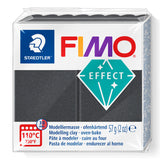 A package of Staedtler FIMO Effect Metallic Steel Grey oven-bake modelling clay, 57g (2 oz).