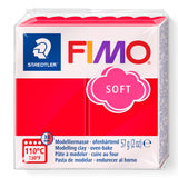 A package of FIMO Indian Red Soft clay by Staedtler on a clean white background.
