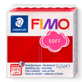 FIMO Christmas Red soft modeling clay package with Staedtler logo on a white background