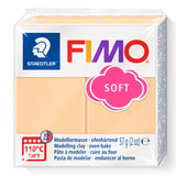 FIMO pastel peach soft modelling clay package with Staedtler logo on a white background