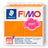 FIMO tangerine Soft clay block 56g on a white background