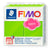 Box of FIMO apple green soft modelling clay 56g on a white background.