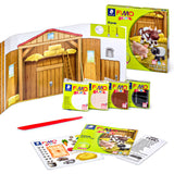 Fimo kids Farm set on a white background