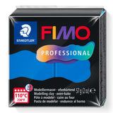 A package of True Blue Coloured FIMO Professional oven-bake modelling clay by Staedtler, 57g (2 oz).