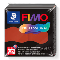 A package of Terracotta Coloured FIMO Professional oven-bake modelling clay by Staedtler, 57g (2 oz).