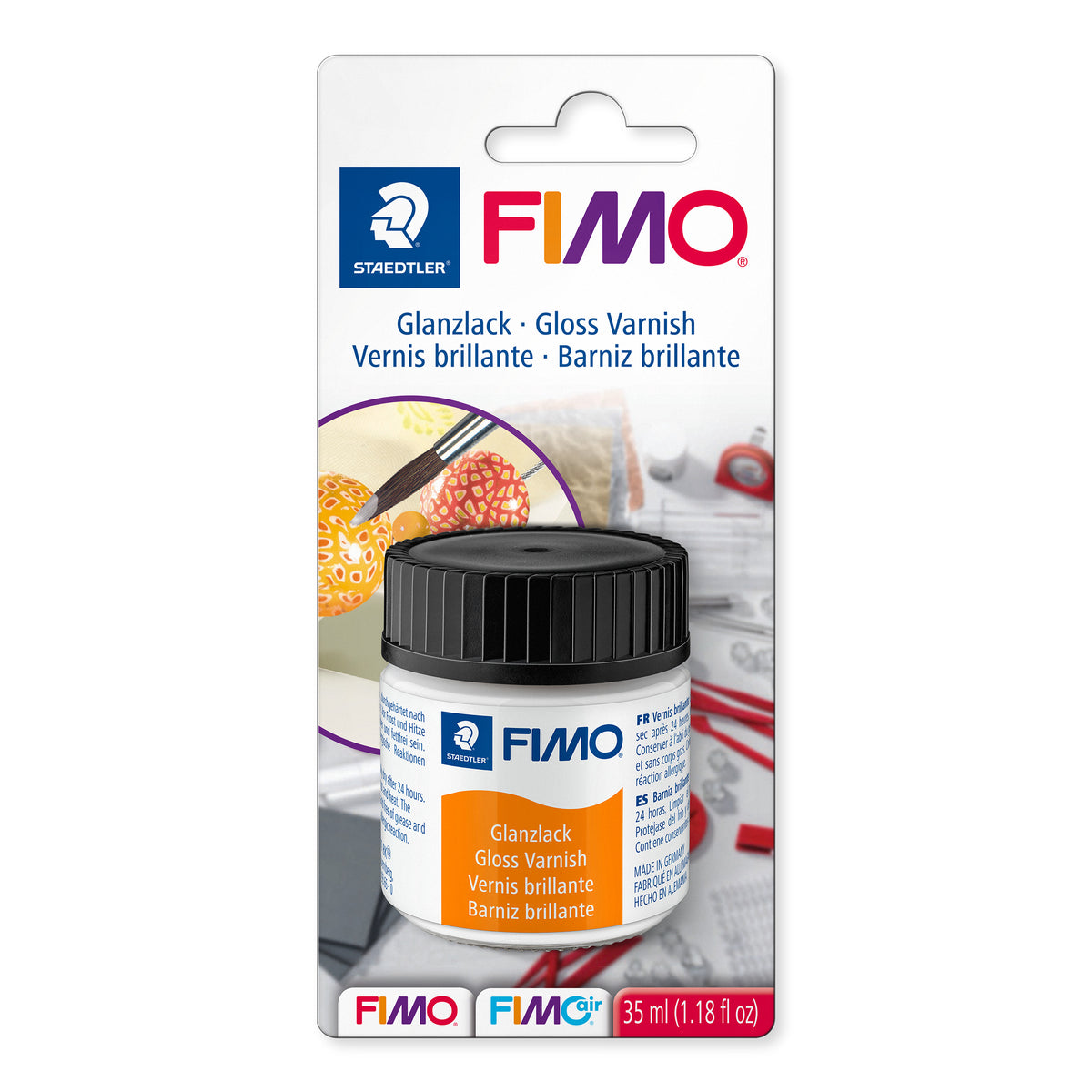 STAEDTLER FIMO Clear Gloss Varnish for Polymer Clay - 35ml