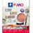 FIMO Stredtler 10-piece metallic leaf metal in copper, shown in its retail packaging with instructions and product examples.