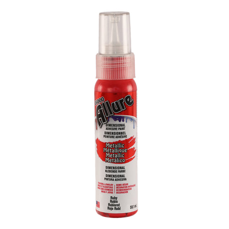 E6000 Allure Dimensional Adhesive Paint in Metallic Red