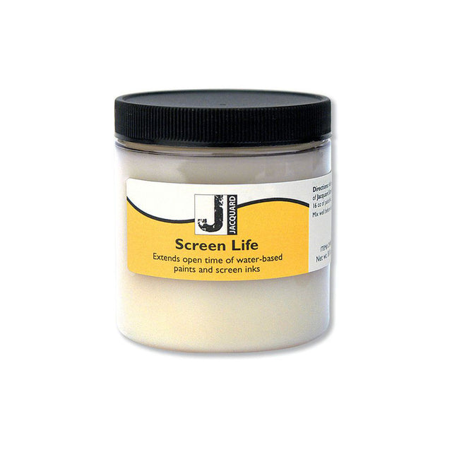 Jar of 'Screen Life' product by Jacquard on a white background