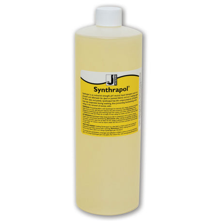 Bottle of Synthrapol on a white background