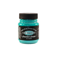 A jar of Jacquard Neo Opaque Fabric Paint Miami.